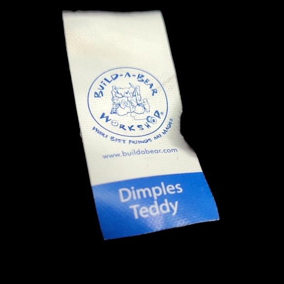 2006 McDONALDS TOY BUILD-A-BEAR WORKSHOP "DIMPLES TEDDY" MINI BLACK BEAR - Picture 7 of 8